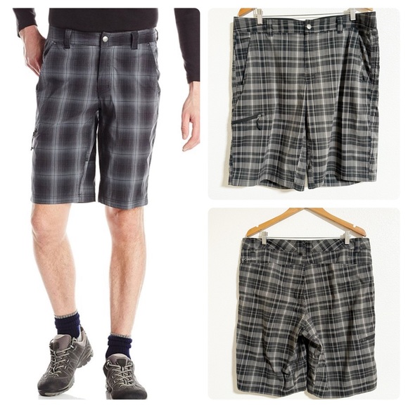 Columbia Cool Creek Plaid Shorts - Picture 1 of 12